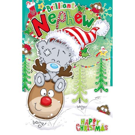 Brilliant Nephew My Dinky Bear Me to You Bear Christmas Card £2.49